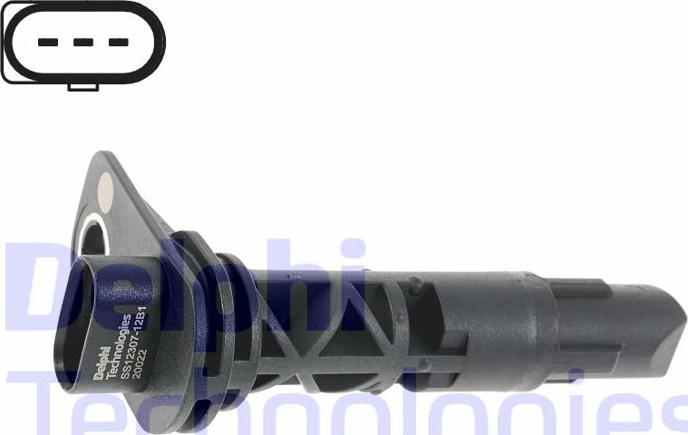 Delphi SS12307-12B1 - Generatore di impulsi, Albero a gomiti www.autoricambi360.it