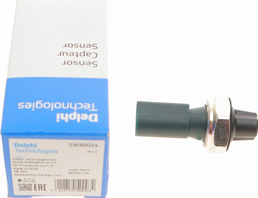 Delphi SW90024 - Sensore, Pressione olio www.autoricambi360.it