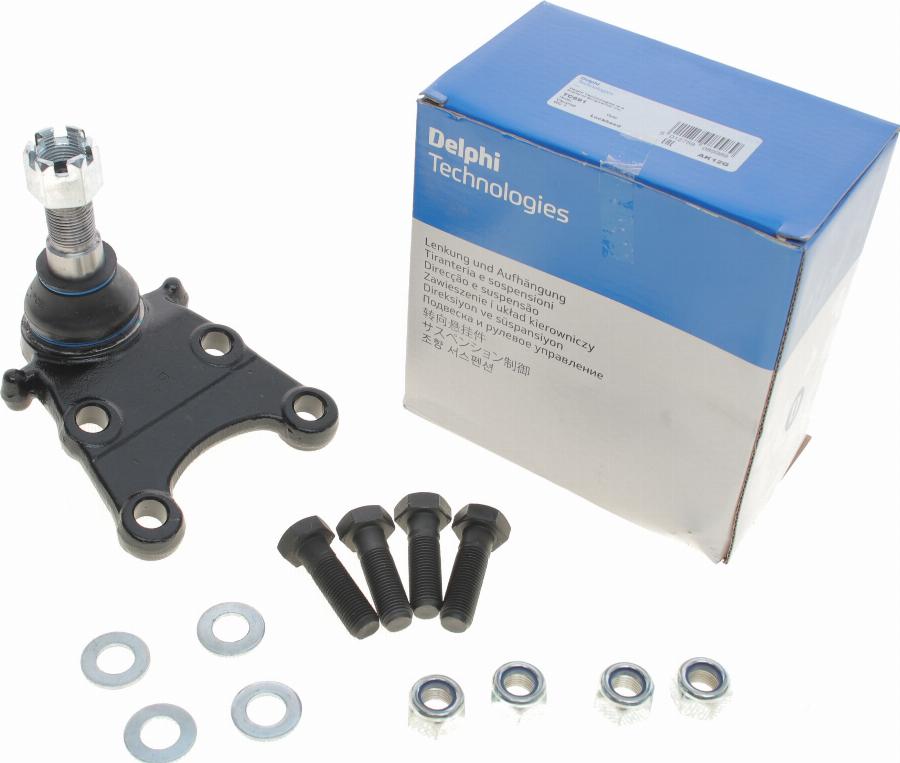 Delphi TC691 - Giunto di supporto / guida www.autoricambi360.it