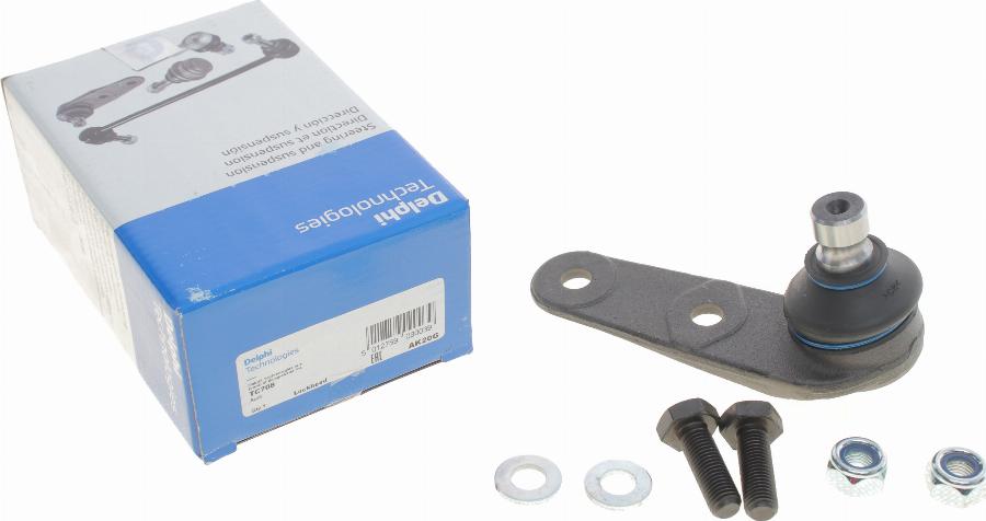 Delphi TC708 - Giunto di supporto / guida www.autoricambi360.it