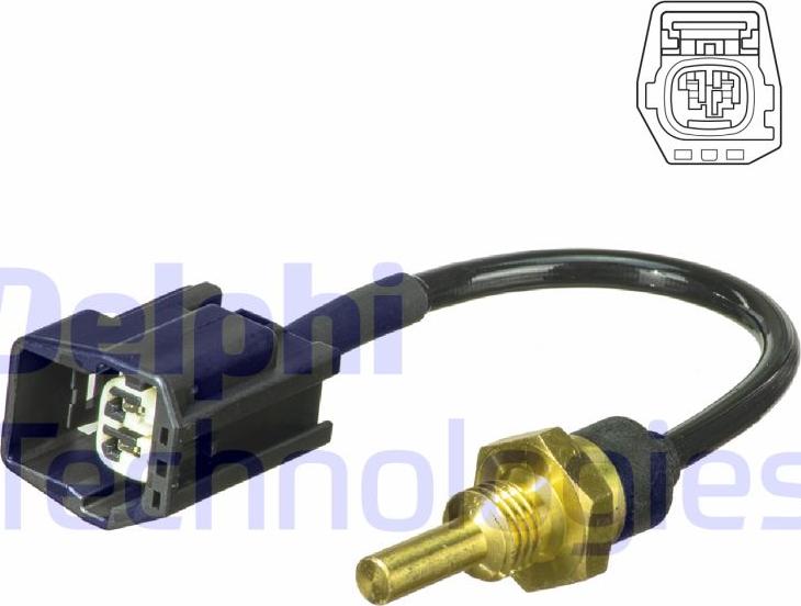 Delphi TS10493 - Sensore, Temperatura refrigerante www.autoricambi360.it