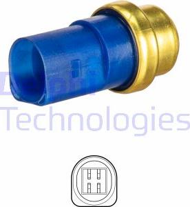 Delphi TS10480 - Termocontatto, Ventola radiatore www.autoricambi360.it