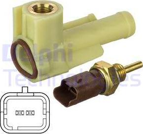 Delphi TS10472 - Sensore, Temperatura refrigerante www.autoricambi360.it