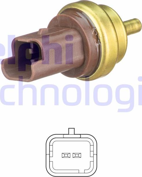 Delphi TS10477 - Sensore, Temperatura refrigerante www.autoricambi360.it