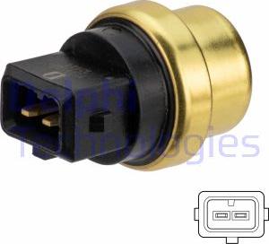 Delphi TS10525 - Termocontatto, Ventola radiatore www.autoricambi360.it