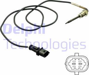 Delphi TS30193 - Sensore, Temperatura gas scarico www.autoricambi360.it