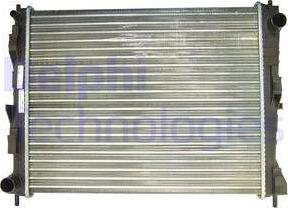 Delphi TSP0524057 - Radiatore, Raffreddamento motore www.autoricambi360.it