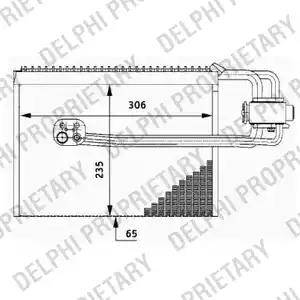 Delphi TSP0525184 - Evaporatore, Climatizzatore www.autoricambi360.it