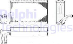 Delphi TSP0525182 - Evaporatore, Climatizzatore www.autoricambi360.it