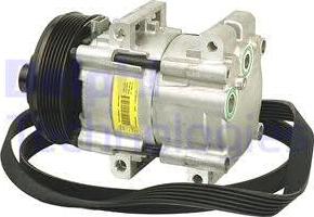 Delphi TSP0155050K - Compressore, Climatizzatore www.autoricambi360.it