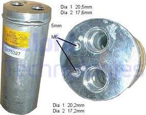 Delphi TSP0175327 - Essiccatore, Climatizzatore www.autoricambi360.it
