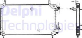 Delphi TSP0225413 - Condensatore, Climatizzatore www.autoricambi360.it