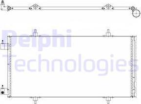 Delphi TSP0225637 - Condensatore, Climatizzatore www.autoricambi360.it