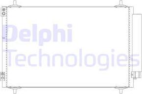 Delphi TSP0225677 - Condensatore, Climatizzatore www.autoricambi360.it