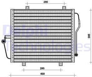 Delphi TSP0225056 - Condensatore, Climatizzatore www.autoricambi360.it