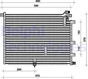 Delphi TSP0225069 - Condensatore, Climatizzatore www.autoricambi360.it