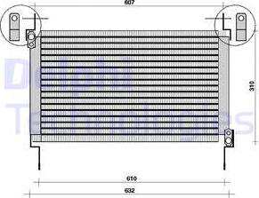 Delphi TSP0225007 - Condensatore, Climatizzatore www.autoricambi360.it
