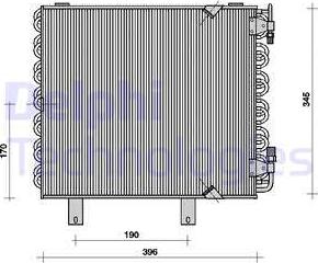 Delphi TSP0225019 - Condensatore, Climatizzatore www.autoricambi360.it