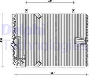 Delphi TSP0225015 - Condensatore, Climatizzatore www.autoricambi360.it