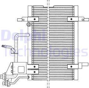 Delphi TSP0225011 - Condensatore, Climatizzatore www.autoricambi360.it