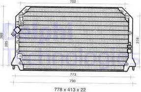 Delphi TSP0225309 - Condensatore, Climatizzatore www.autoricambi360.it