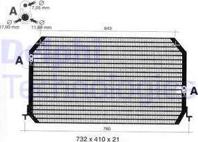 Delphi TSP0225308 - Condensatore, Climatizzatore www.autoricambi360.it