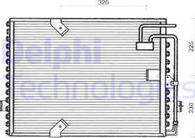 Delphi TSP0225239 - Condensatore, Climatizzatore www.autoricambi360.it