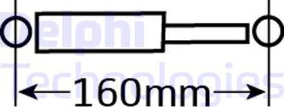 Delphi V45358513 - Ammortizzatore www.autoricambi360.it