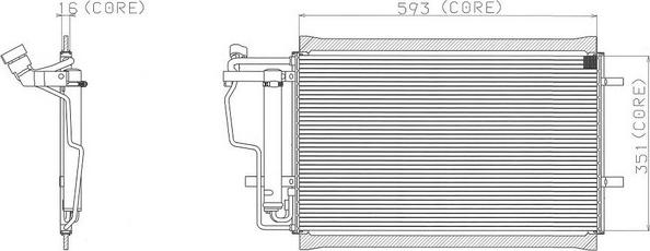 Denso A477-A366 - Condensatore, Climatizzatore www.autoricambi360.it