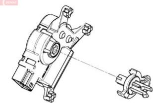 Denso DAT23012 - Attuatore, Climatizzatore www.autoricambi360.it