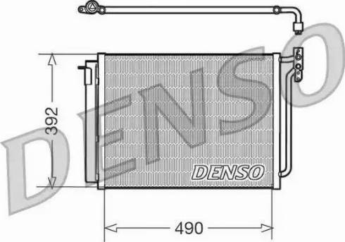 Denso DCN05009 - Condensatore, Climatizzatore www.autoricambi360.it