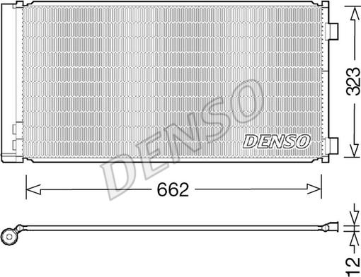 Denso DCN05103 - Condensatore, Climatizzatore www.autoricambi360.it