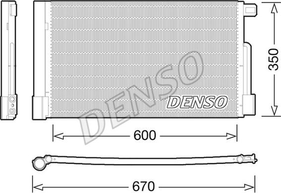 Denso DCN01004 - Condensatore, Climatizzatore www.autoricambi360.it