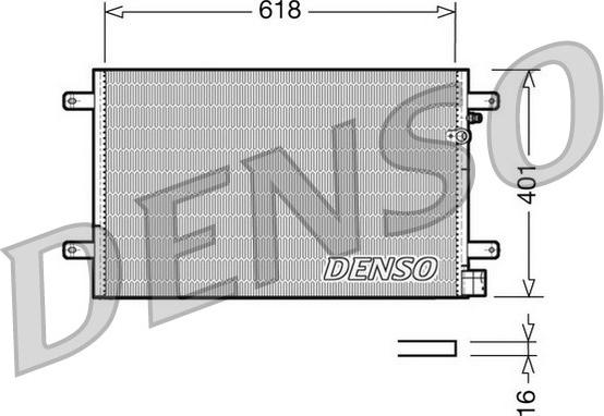 Denso DCN02006 - Condensatore, Climatizzatore www.autoricambi360.it