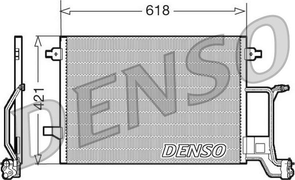Denso DCN02015 - Condensatore, Climatizzatore www.autoricambi360.it
