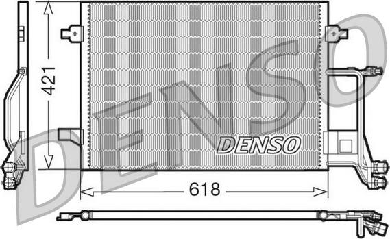 Denso DCN02013 - Condensatore, Climatizzatore www.autoricambi360.it