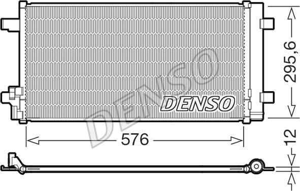 Denso DCN32069 - Condensatore, Climatizzatore www.autoricambi360.it