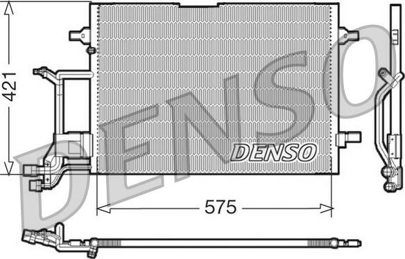 Denso DCN32016 - Condensatore, Climatizzatore www.autoricambi360.it