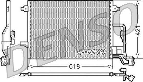 Denso DCN32018 - Condensatore, Climatizzatore www.autoricambi360.it