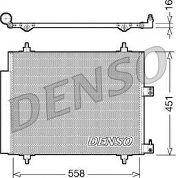 Denso DCN21005 - Condensatore, Climatizzatore www.autoricambi360.it