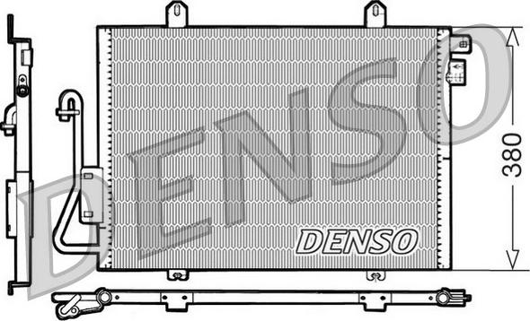 Denso DCN23006 - Condensatore, Climatizzatore www.autoricambi360.it
