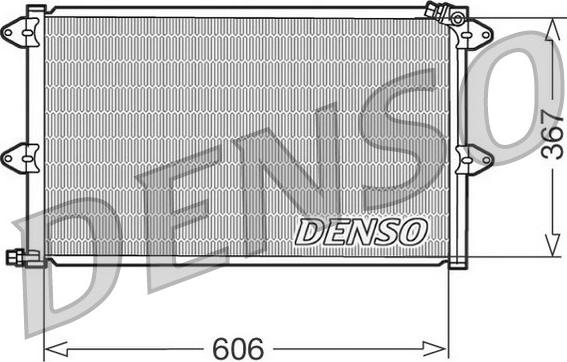 Denso DCN27001 - Condensatore, Climatizzatore www.autoricambi360.it