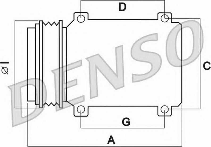 Denso DCP01002 - Compressore, Climatizzatore www.autoricambi360.it