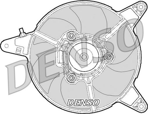 Denso DER09095 - Ventola, Raffreddamento motore www.autoricambi360.it