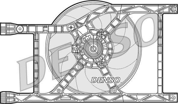 Denso DER09045 - Ventola, Raffreddamento motore www.autoricambi360.it