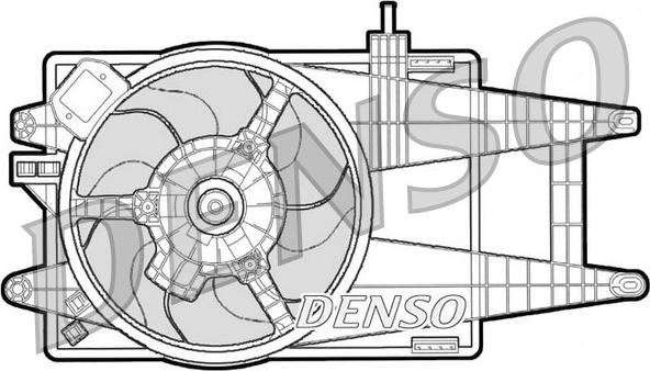 Denso DER09040 - Ventola, Raffreddamento motore www.autoricambi360.it