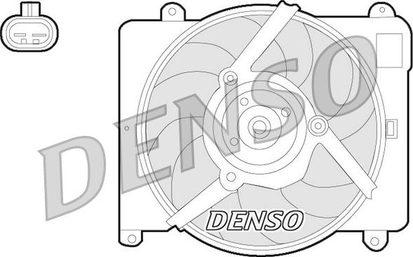 Denso DER09054 - Ventola, Raffreddamento motore www.autoricambi360.it
