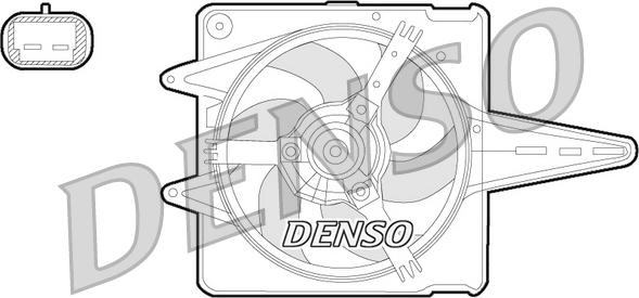 Denso DER09056 - Ventola, Raffreddamento motore www.autoricambi360.it