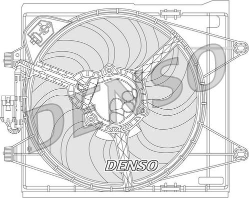 Denso DER09051 - Ventola, Raffreddamento motore www.autoricambi360.it
