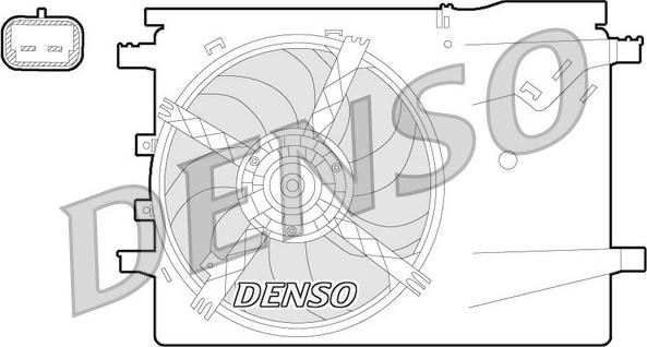 Denso DER09058 - Ventola, Raffreddamento motore www.autoricambi360.it